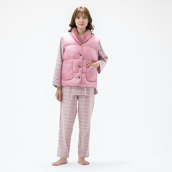 DAKS】 ダックス レディース ダウン ベスト（日本製/ベスト/暖かい/秋