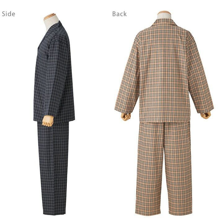 紳士]ツイル ハウスチェック メンズ パジャマ【DAKS】ダックス