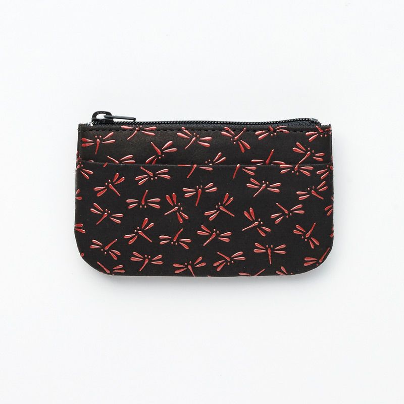 印伝 印傳屋 上原勇七 (INDEN-YA) 本革 がま口財布 小銭入れ 型番1105