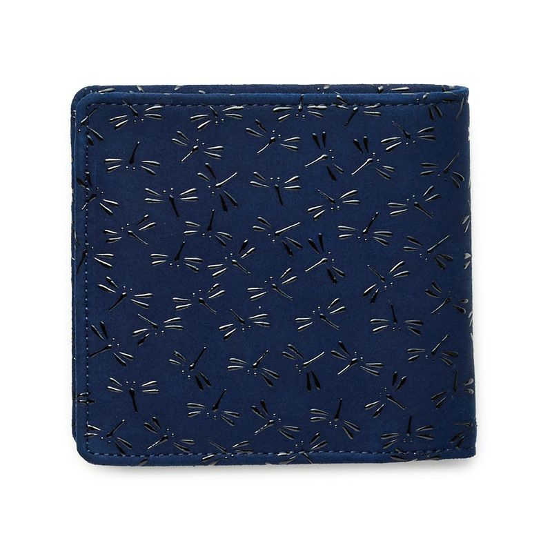 印伝 印傳屋 上原勇七 (INDEN-YA) 本革 長財布 束入れ 型番2317 赤地