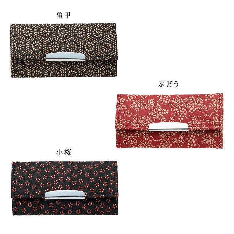 甲州印伝 JIZAING×INDEN】甲州印伝 L字ZIPパース | 藤巻百貨店