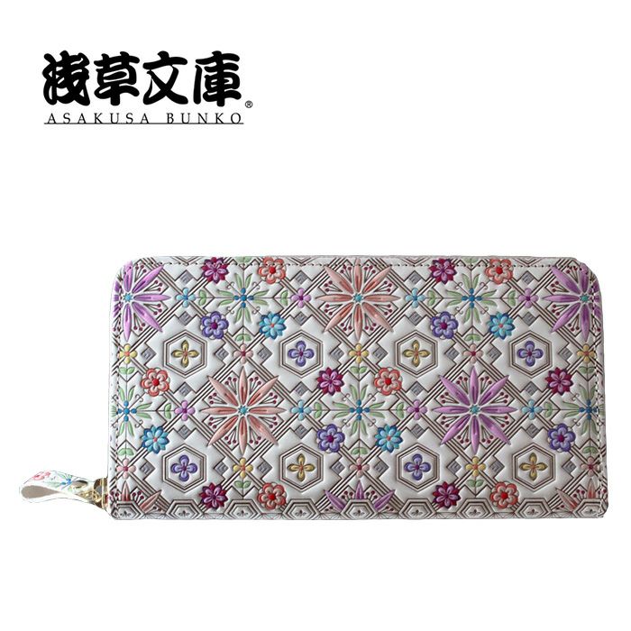【新品正規品】連休限定セール8/11まで❗️浅草文庫 長財布 メタリックフクロウ 浅草文庫】ラウンド長財布 ふくろう柄 | 財布 雑貨 日用品ラウンド 長