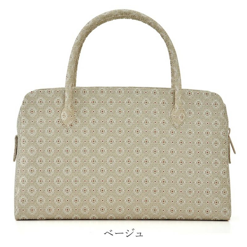 新品未使用品　京都 西陣織正絹帯地使用　利休バッグお茶席　250314 正絹西陣帯地利休バッグ