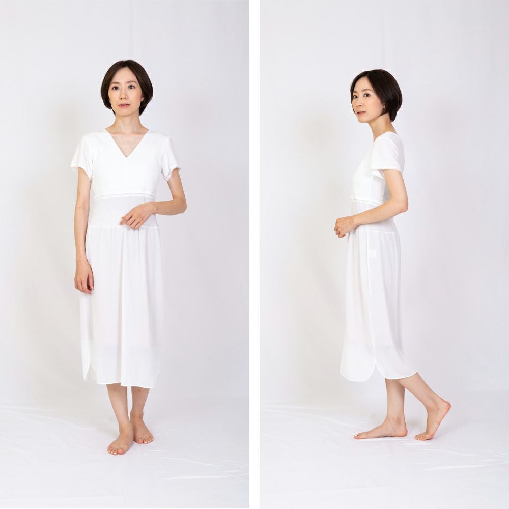 和装夏用きものスリップNo.415 夏用 和装用インナー さんび 日本製