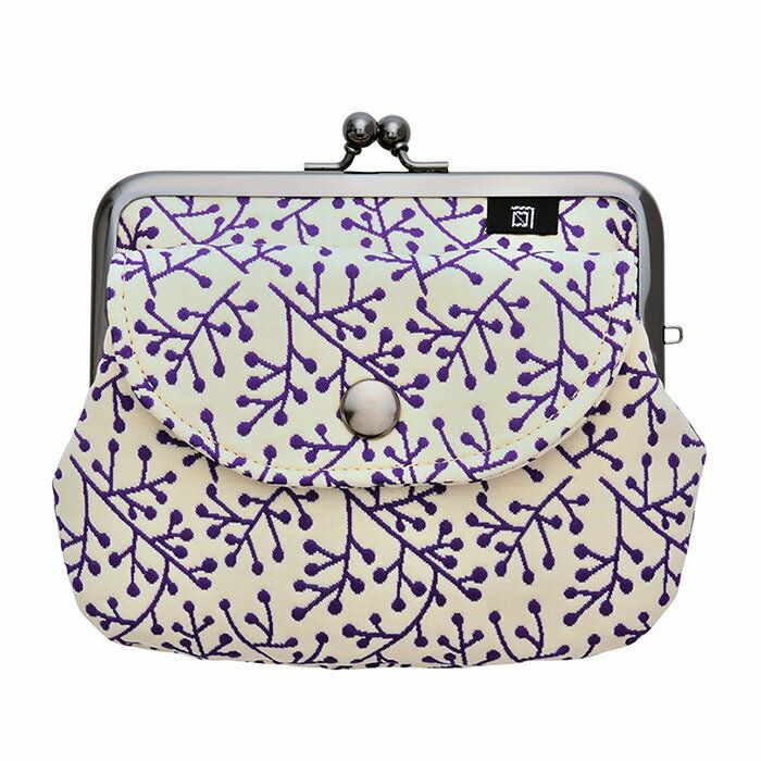 印伝 印傳屋 上原勇七 (INDEN-YA) 本革 合切袋 ( 巾着 信玄袋 ) 型番