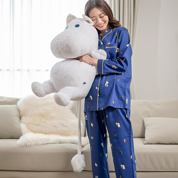 MOOMIN ムーミン】×【Amour アムール】サテン プリント レディース