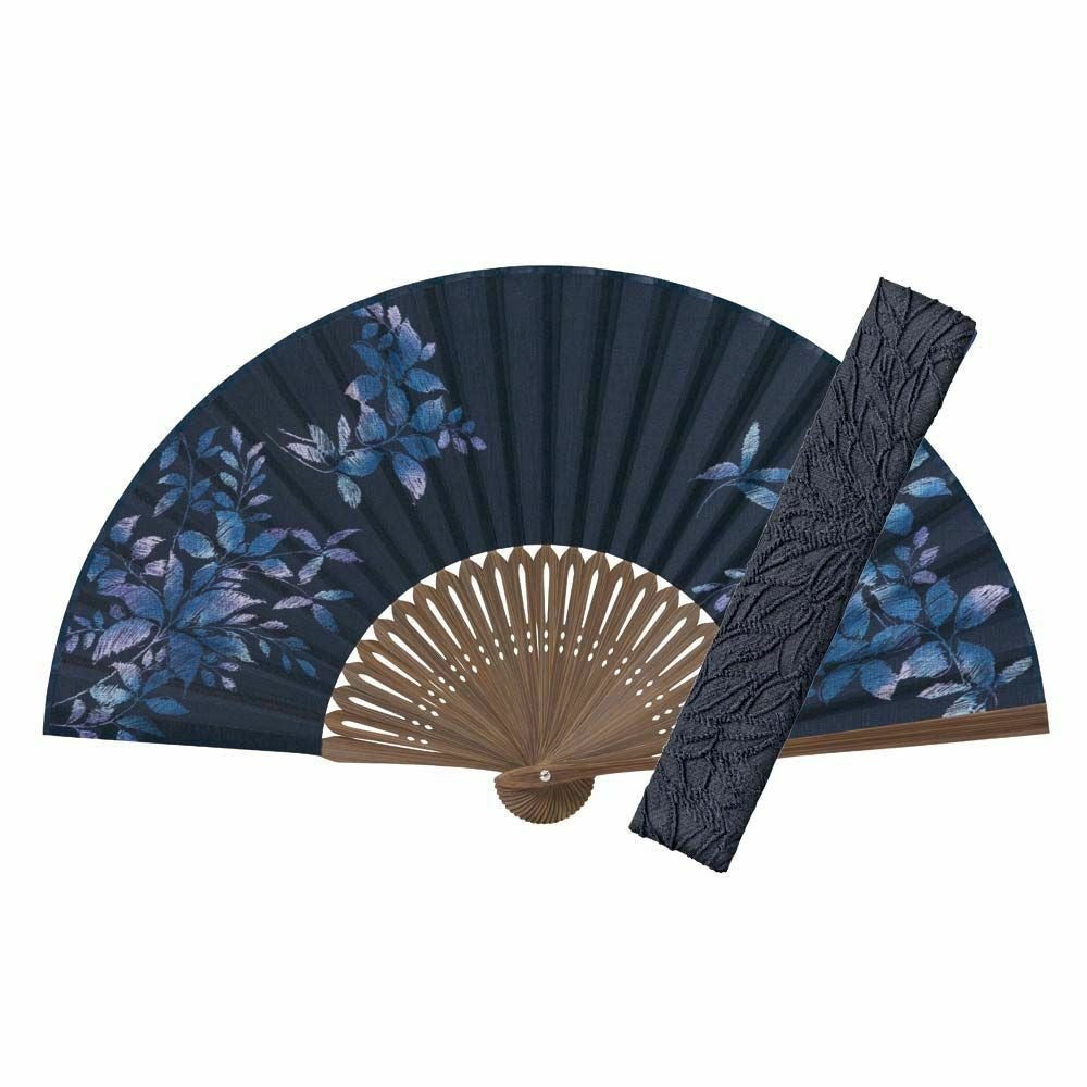 着物　袷　黒　花　扇子　（16） 黒留袖 正絹|Mサイズ|檜扇に鼓 四季花柄の黒留袖フルセット HAAC060
