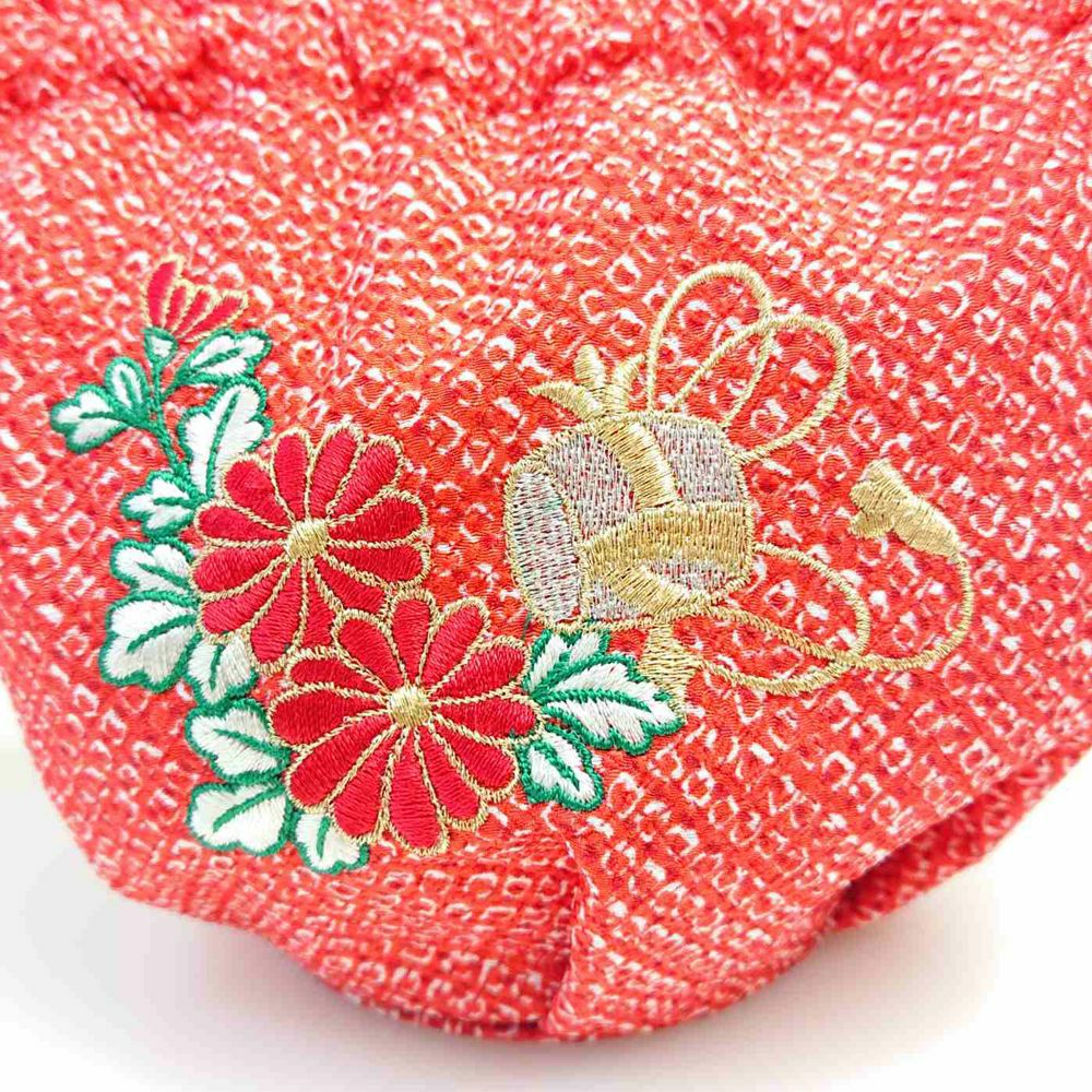 七五三 巾着 No.89 菊に小槌 子供用 京都 さんび 日本製 | arakawa