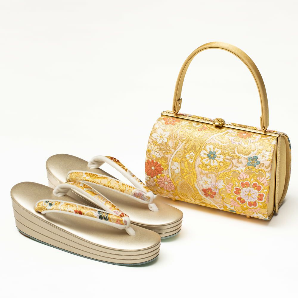 草履バッグセット ≪振袖用≫ 和装小物 さんび 日本製 | arakawa