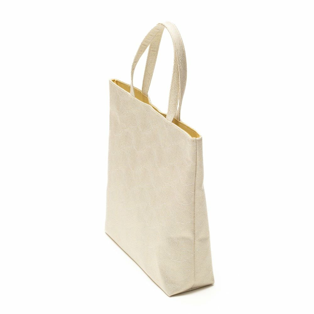 サブバッグ縦型 No.2260 波柄 ポケット＆マグネット付 さんび 日本製