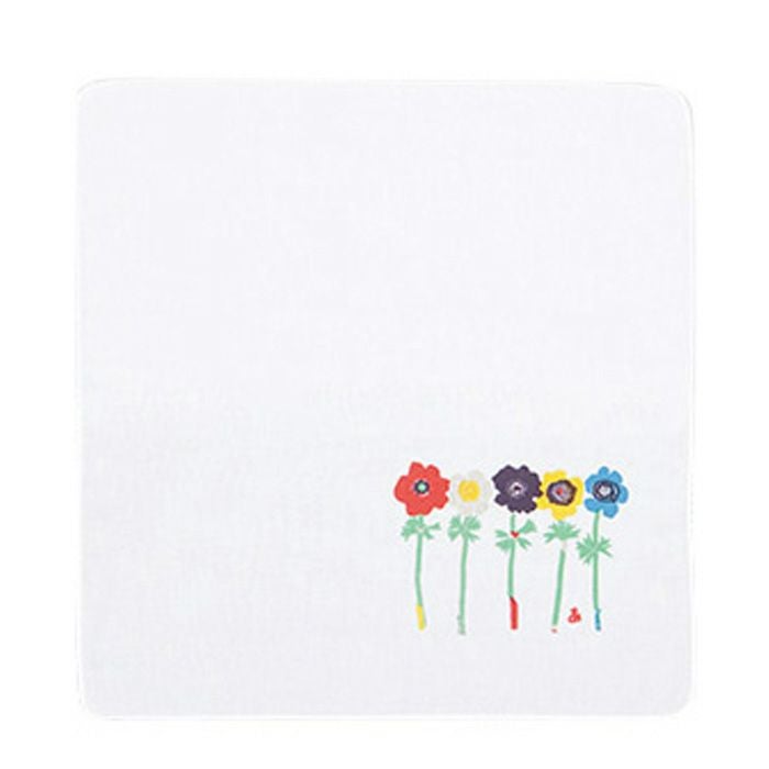 宮脇綾子】 ガーゼハンカチ あねもね さんび 日本製 | arakawa ONLINE SHOP