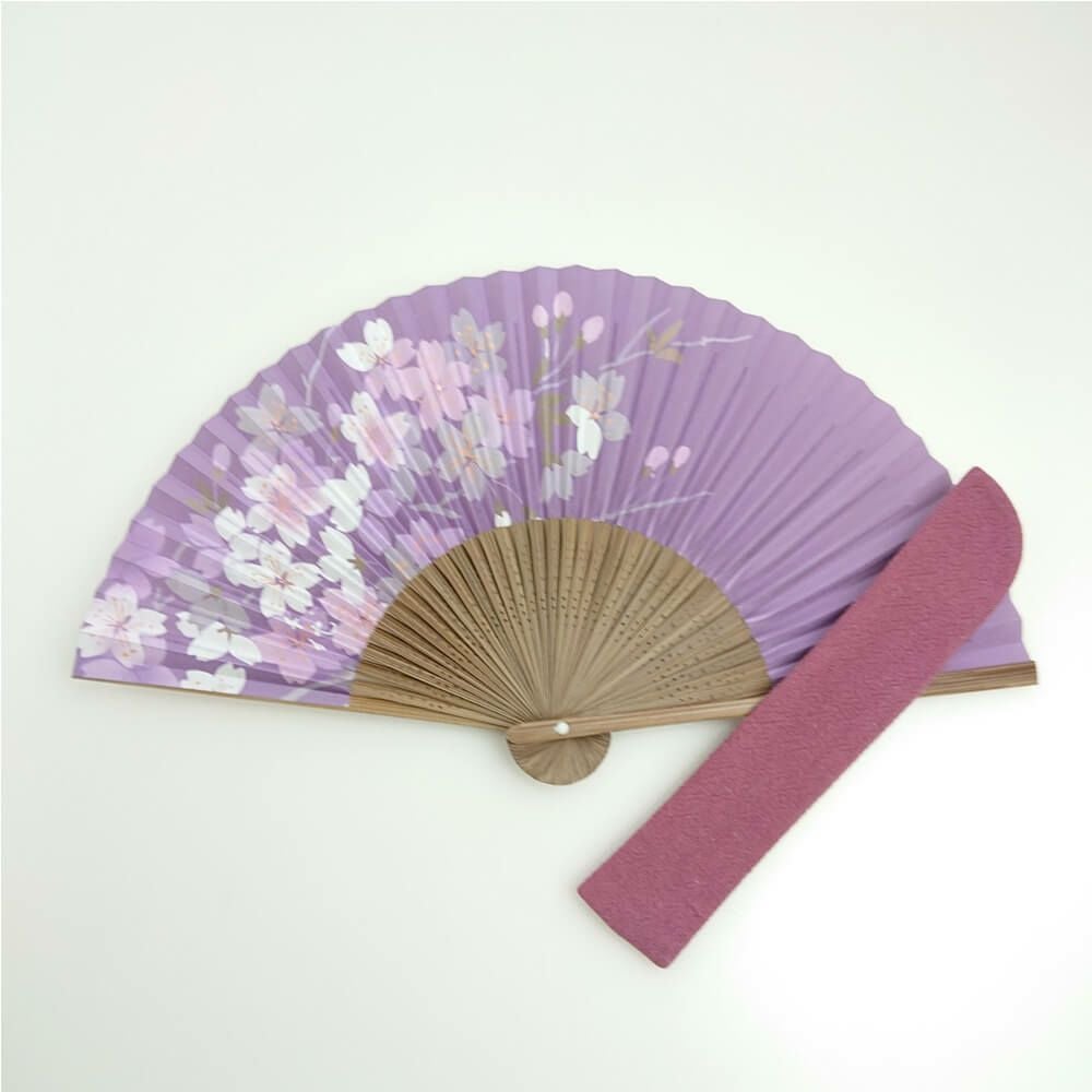 扇子セット（紙箱入） 宇野千代 桜 女性 京都 さんび | arakawa ONLINE
