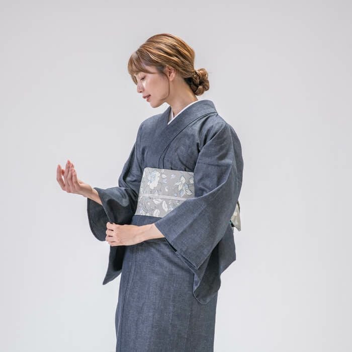 さんび】 デニムきもの 着物 単衣 仕立て上がり 日本製 | arakawa