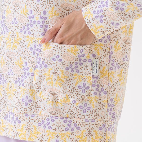 Amour1886】×【点と線模様製作所】 スムース ニット プリント パジャマ