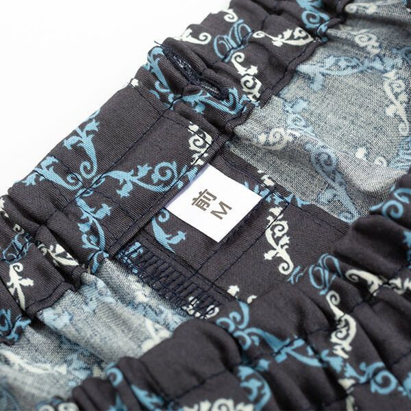 ベキンダッスフント様 紳士] 40サテンプリント パジャマ 【DAKS】ダックス パジャマ 日本製