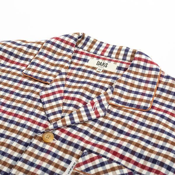 DAKS チェック柄パジャマ 男女ペアMサイズ DAKS/ダックス〉ハウスチェック 婦人パジャマ(M)｜近鉄百貨店ネット