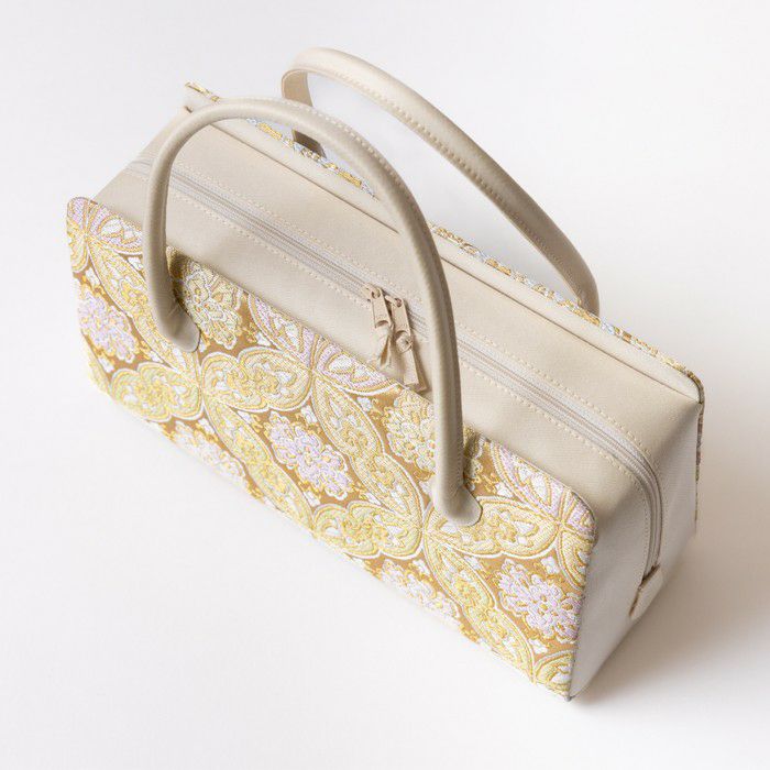 西陣織 利休バッグ No.3 和装バッグ さんび 京都 日本製 | arakawa