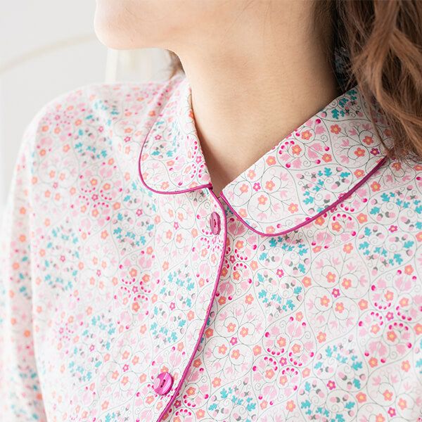 LIBERTY リバティ パジャマ上下 春夏秋 花柄切り替えデザイン ノーカラー 楽天市場】【LIBERTY】リバティ タナローン プリント レディース