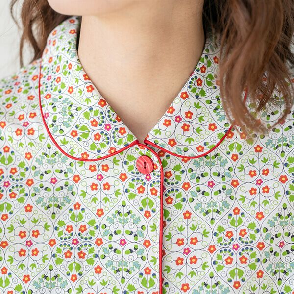 LIBERTY】リバティ 天竺プリント レディース パジャマ 綿100% 高級