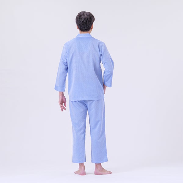 DAKS】[紳士] ダックス ピケドットドビー上下セット メンズパジャマ 8