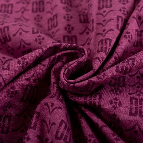DAKS】スムースシルケットプリント レディース 上下セット 日本製