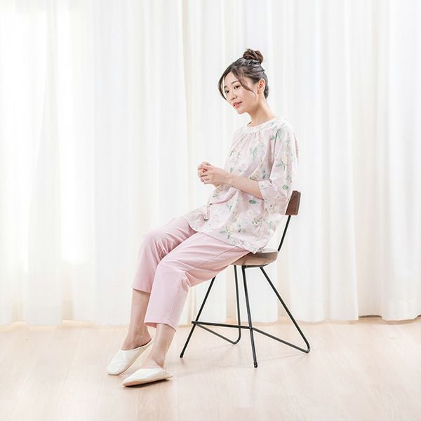 LIBERTY] スムースプリント 花柄 Gabrysia レディス 上下セット