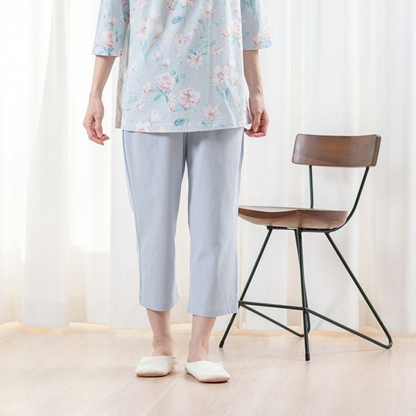 mila schon】本強撚 天竺 花柄 プリント レディース 夏用 パジャマ