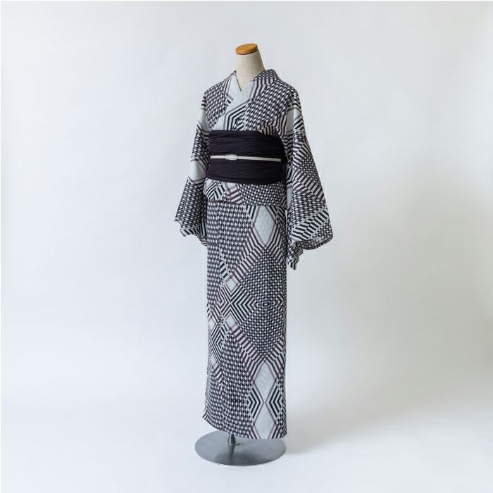 浴衣 紺色 菊 亀甲 紗綾形 上品NK-967 楽天市場】【ポイント5倍 クーポン発行】kifkif×古今 浴衣 紗綾形