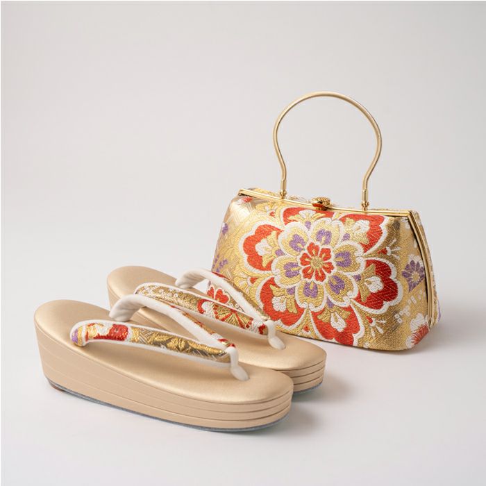 草履バッグセット ≪振袖用≫ 和装小物 さんび 日本製 | arakawa