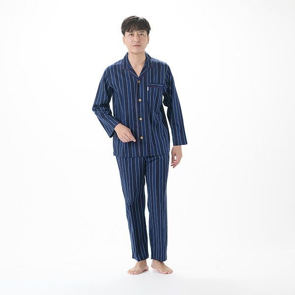 DAKS】サテン ストライプ柄 メンズパジャマ 日本製 | arakawa ONLINE SHOP