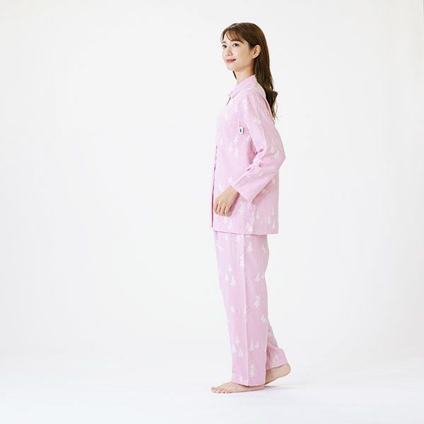 MOOMIN ムーミン】×【Amour アムール】日本製 二重ガーゼ ジャカード