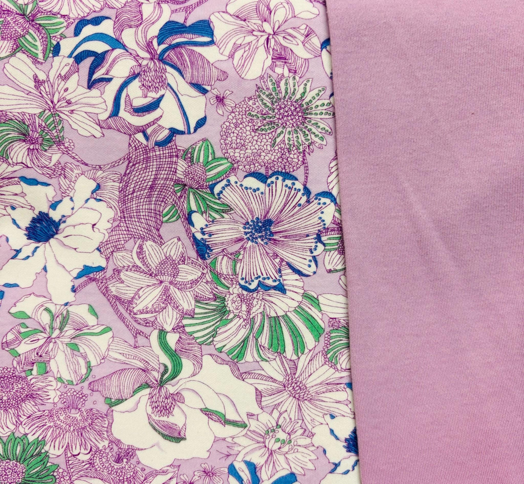 LIBERTY] スムースプリント 花柄 Gabrysia レディス 上下セット