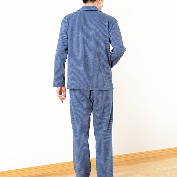 エイトロック起毛ストライプパジャマ | arakawa ONLINE SHOP