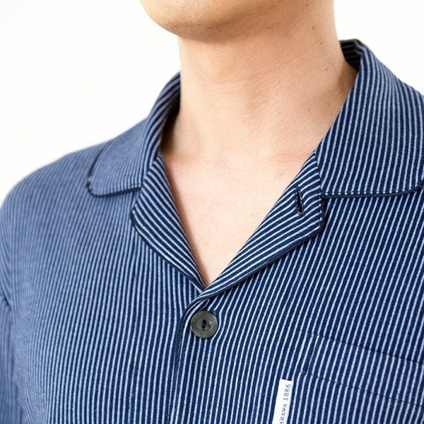 エイトロック起毛ストライプパジャマ | arakawa ONLINE SHOP