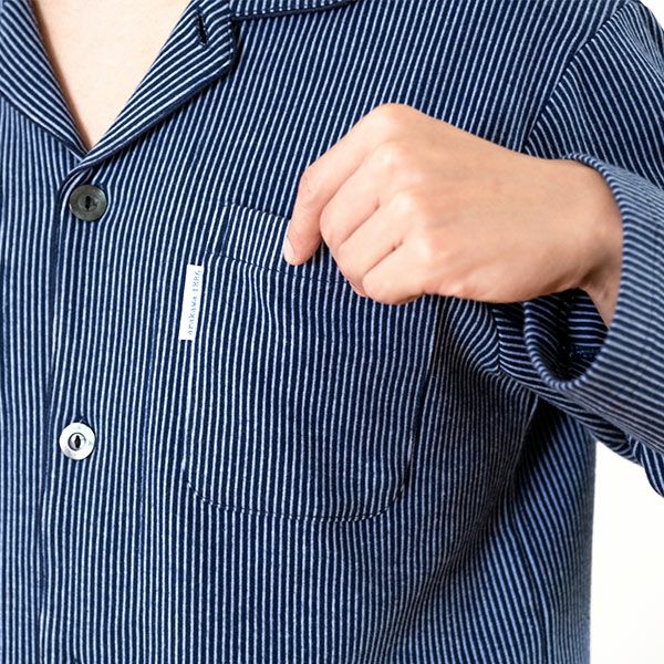 エイトロック起毛ストライプパジャマ | arakawa ONLINE SHOP