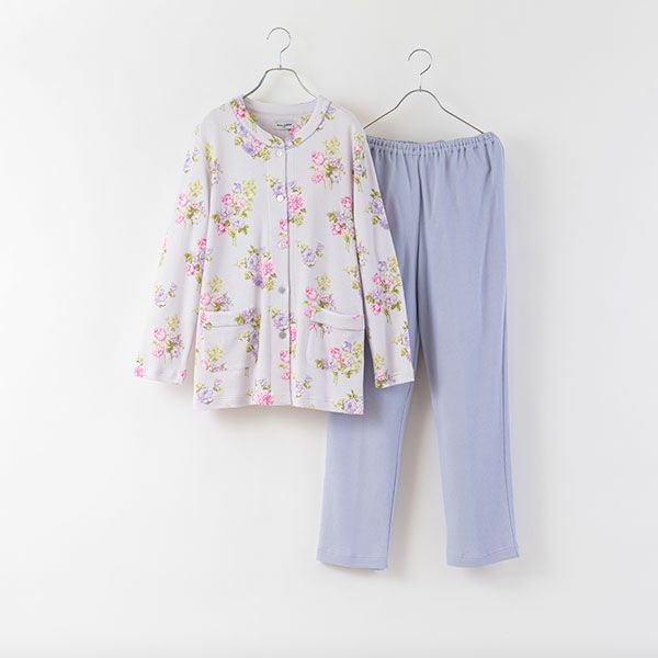 ミラ・ショーン】エアリースムース花柄プリントパジャマ | arakawa