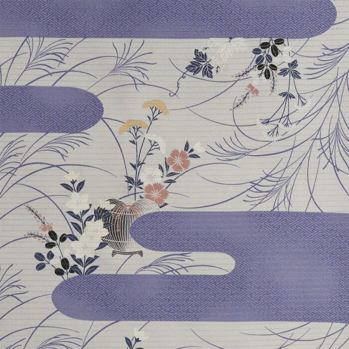 東レシルックきもの kifkif「秋草」 KK25604BMT | arakawa ONLINE SHOP