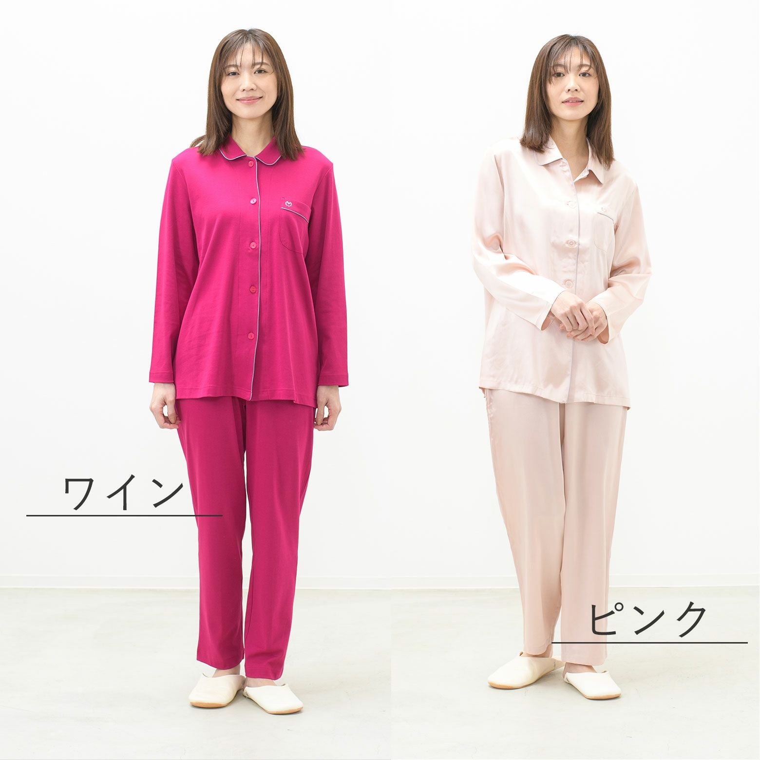 mila schon】上質素材を楽しむシンプルナイトウェア