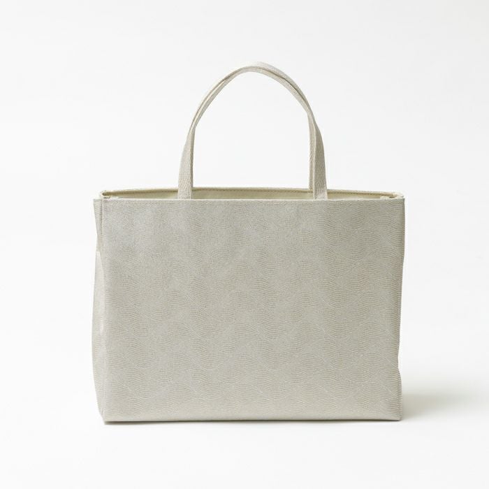 サブバッグ縦型 No.2260 波柄 ポケット＆マグネット付 さんび 日本製