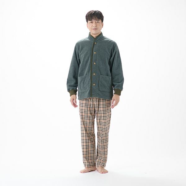【DAKS】［紳士］レーヨン混フリースジャケット