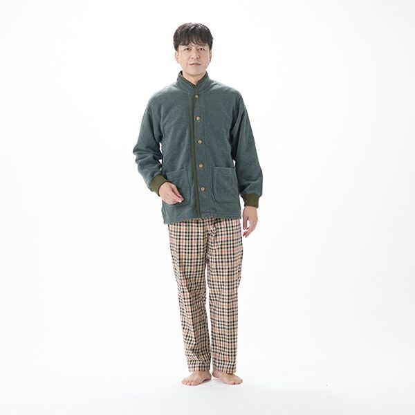 【DAKS】［紳士］レーヨン混フリースジャケット