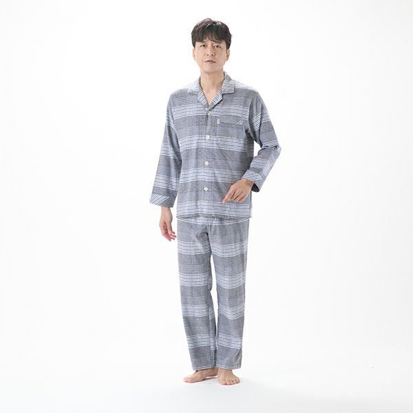 DAKS】［紳士］甘撚り起毛ネル パジャマ | arakawa ONLINE SHOP