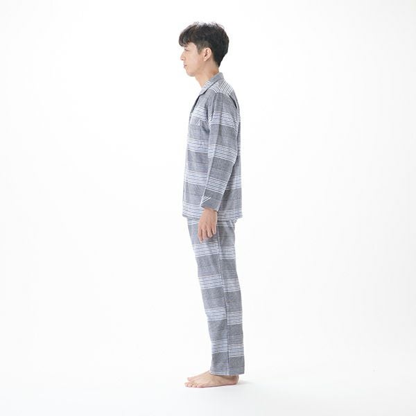 DAKS】［紳士］甘撚り起毛ネル パジャマ | arakawa ONLINE SHOP