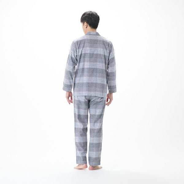 【DAKS】［紳士］甘撚り起毛ネルパジャマ