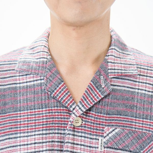 【DAKS】［紳士］甘撚り起毛ネルパジャマ