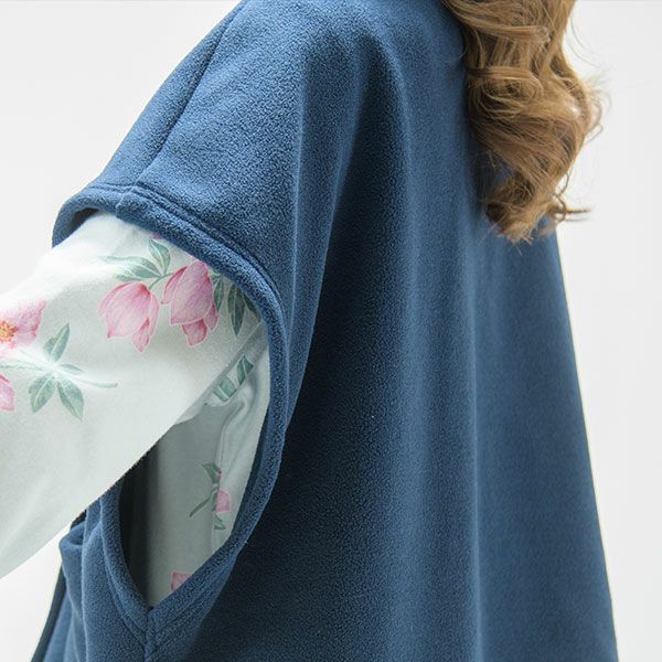 【arakawa1886】ふわっと軽やかフリースケープ