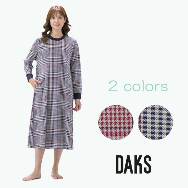 DAKS】接結ジャカード チェックワンピース | arakawa ONLINE SHOP