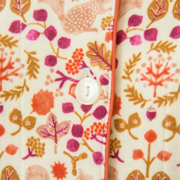 Amour1886】×【点と線模様製作所】 スムース ニット プリント パジャマ