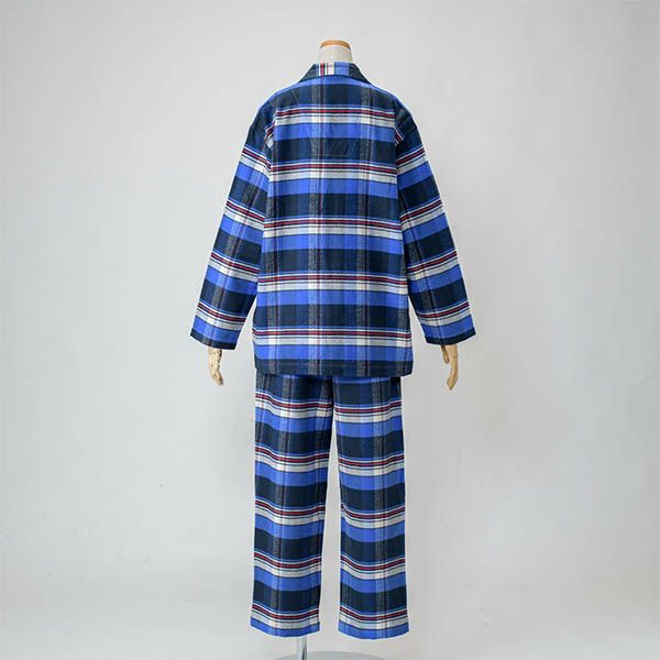 Amour HOMME】［紳士］ネルチェック柄パジャマ 巻き伏せ縫い | arakawa
