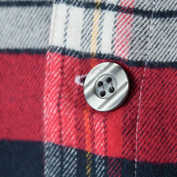 Amour HOMME】［紳士］ネルチェック柄パジャマ 巻き伏せ縫い | arakawa